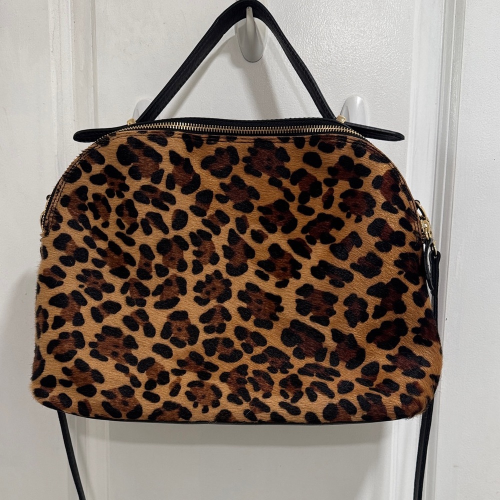 Giorgia Milani Leopard Print Bag